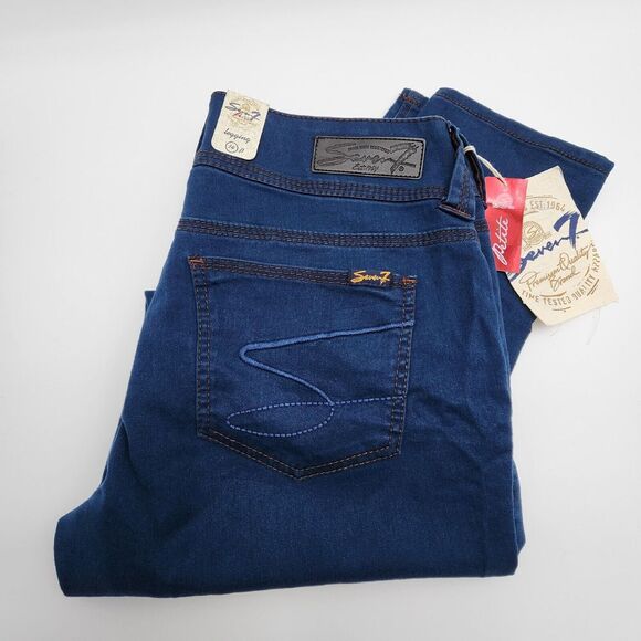 Seven7 Denim - Seven7 Legging Women's Size‎ 14P Jeans Dark Wash New Petite Pants